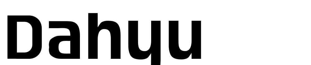 Dahyu font family download free