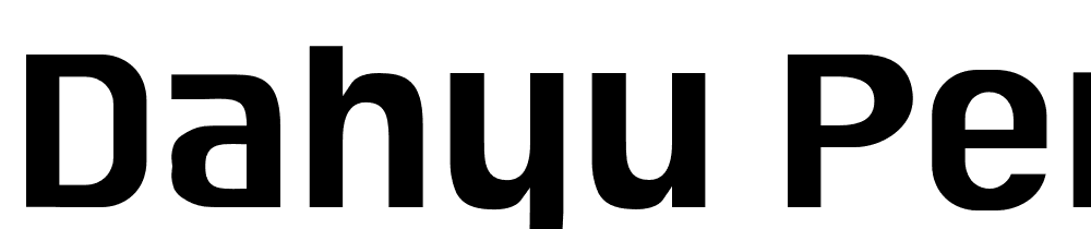 dahyu-personal-use font family download free