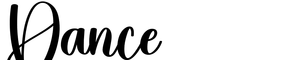 Dance font family download free