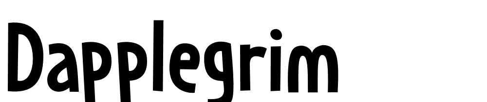 dapplegrim font family download free