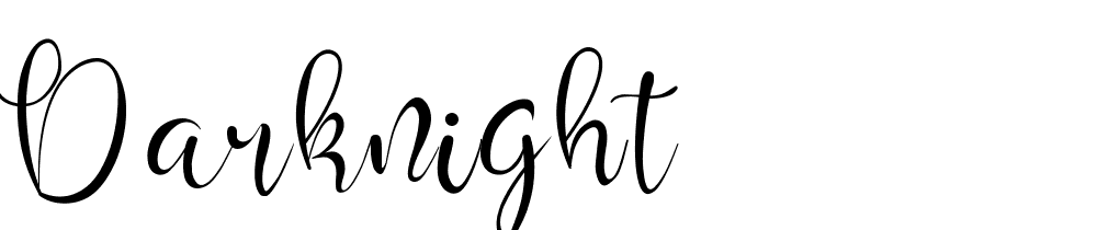 Darknight font family download free