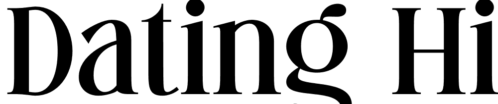 Dating-Historia-Black font family download free