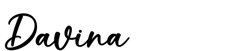 Davina font family download free