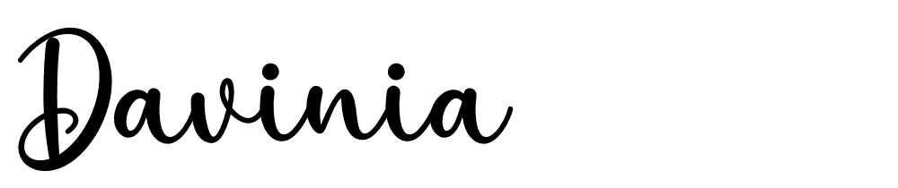 Davinia font family download free