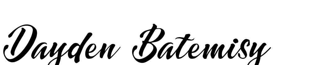 dayden-batemisy font family download free