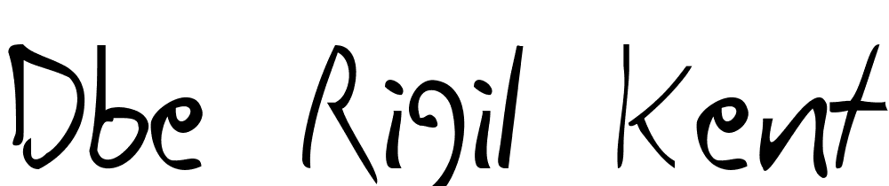 DBE-Rigil-Kentaurus font family download free