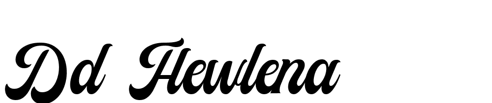 DD Hewlena font family download free