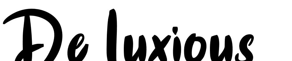 De Luxious font family download free