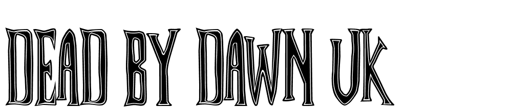 Dead-By-Dawn-UK font family download free