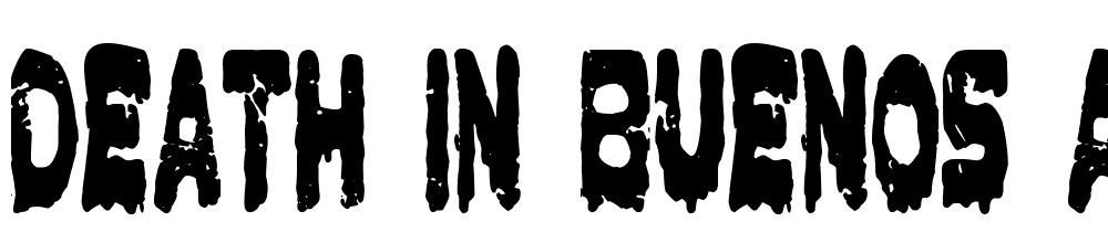 death_in_buenos_aires font family download free