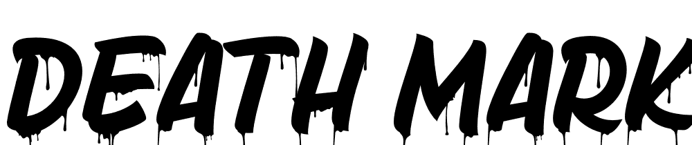death_markers font family download free