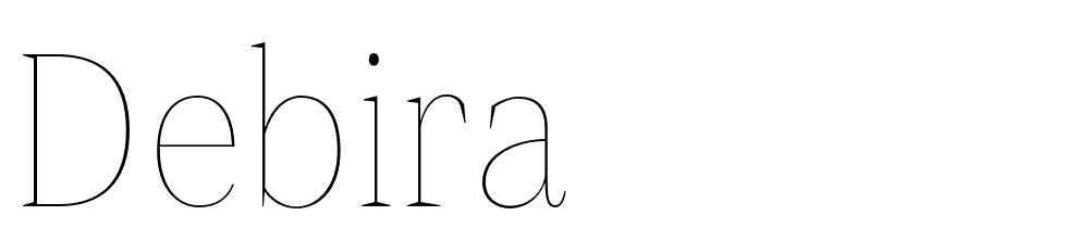 Debira font family download free