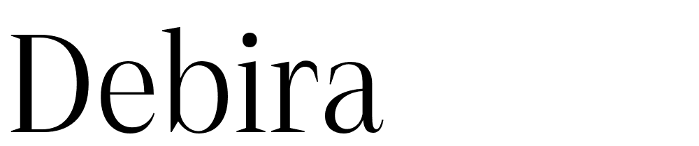 Debira font family download free