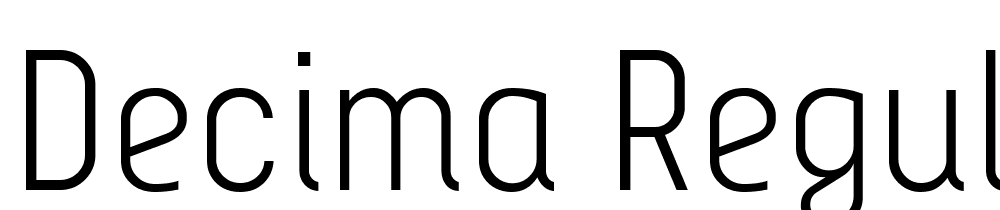 Decima-Regular-2 font family download free