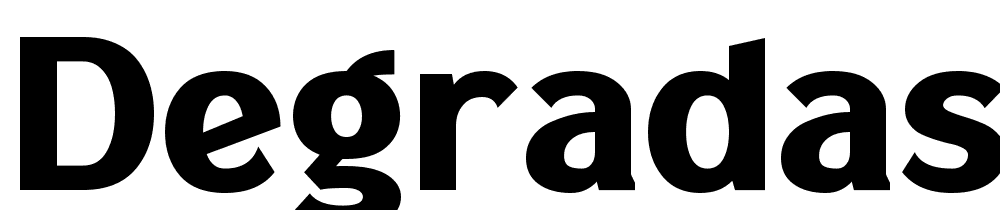 Degradasi font family download free