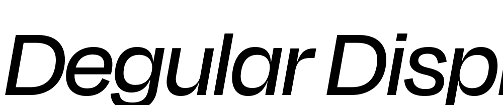 Degular-Display-Demo-Medium-Italic font family download free