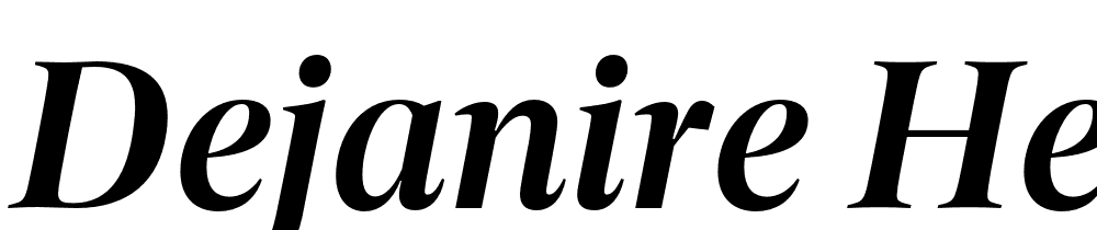 Dejanire-Headline-Medium-Italic font family download free