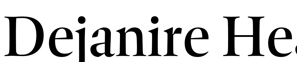 Dejanire-Headline-Regular font family download free