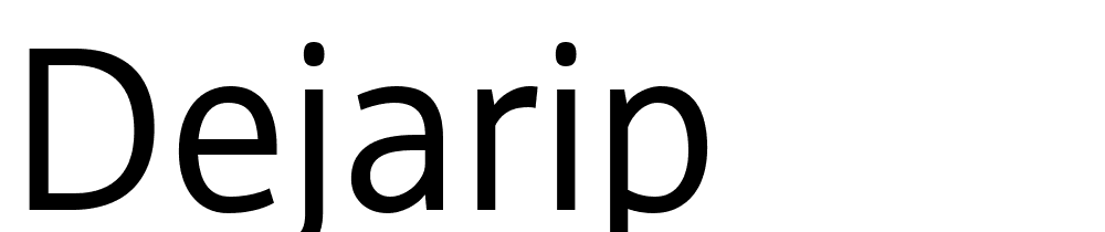 DejaRip font family download free