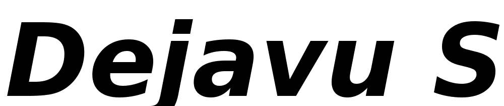 DejaVu-Sans-Bold-Oblique font family download free