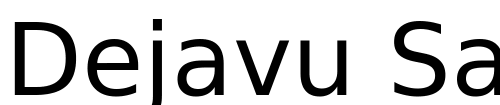 DejaVu-Sans font family download free