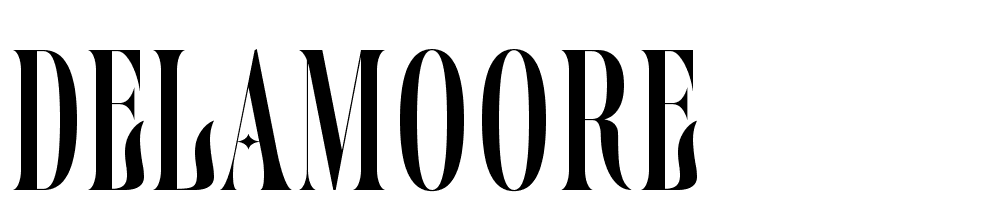 Delamoore font family download free