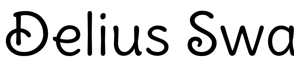 delius-swash-caps font family download free