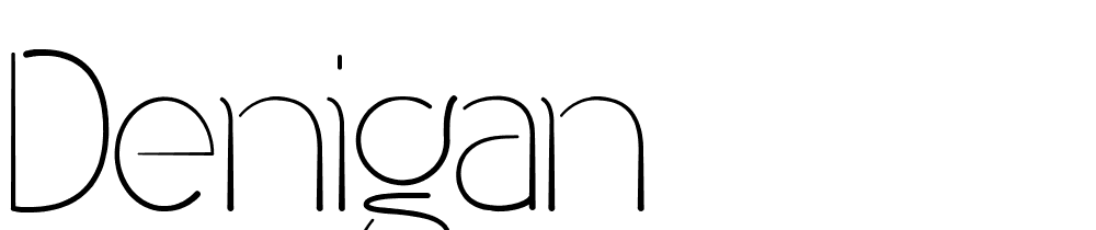 Denigan font family download free