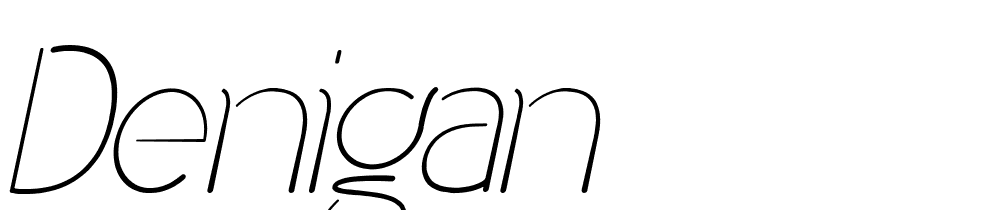 denigan font family download free