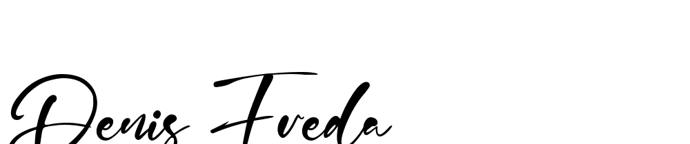 Denis Freda font family download free