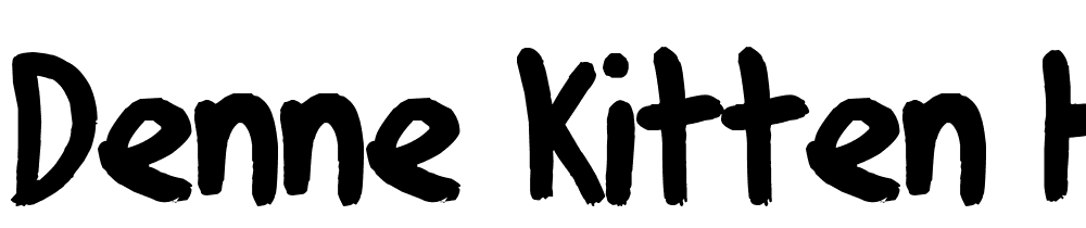 Denne-Kitten-Heels font family download free