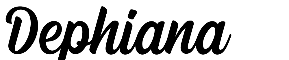 dephiana font family download free