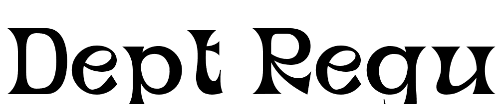 Dept-Regular font family download free