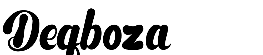 Deqboza font family download free