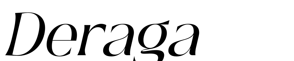 deraga font family download free