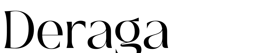 Deraga font family download free