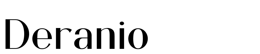 Deranio font family download free