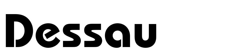 Dessau font family download free