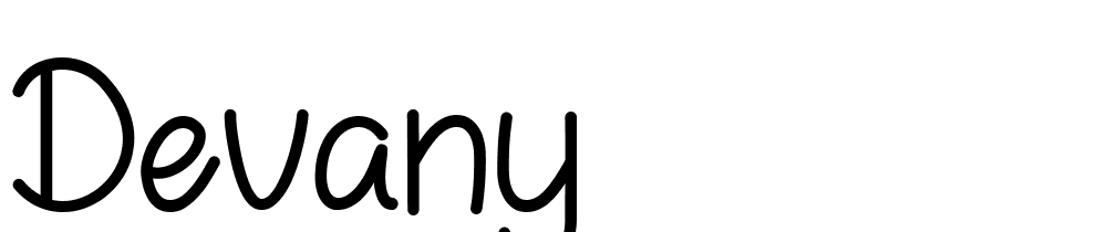 Devany font family download free