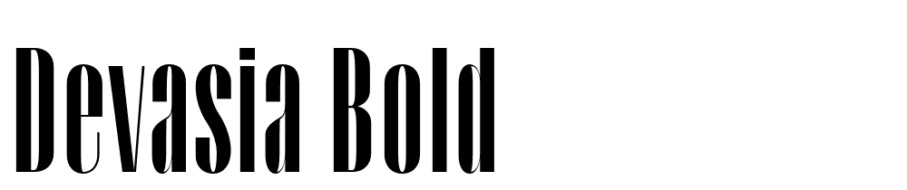 Devasia-Bold font family download free