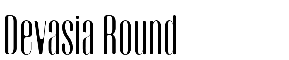 Devasia-Round font family download free