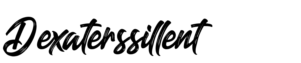 DexatersSillent font family download free