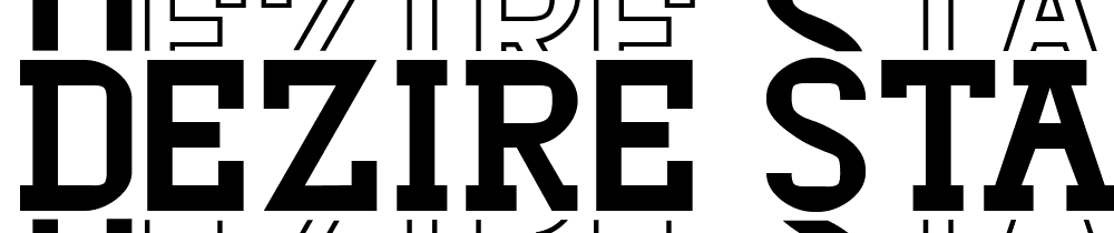 dezire_stacked font family download free