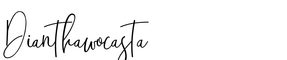 DianthaWocasta font family download free