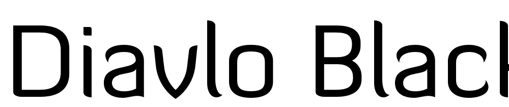 diavlo-black font family download free