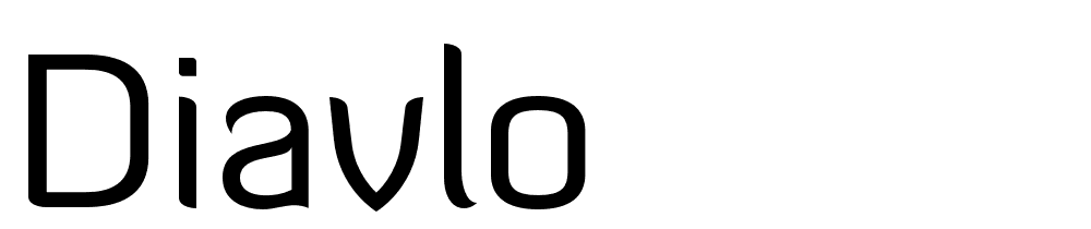 Diavlo font family download free