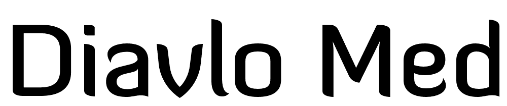 Diavlo-Medium-Regular font family download free