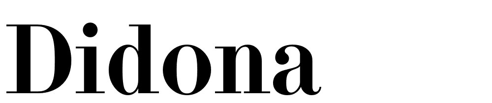 Didona font family download free