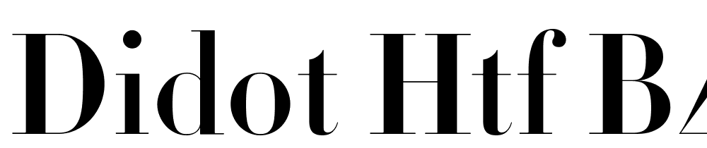 Didot-HTF-B42-Bold font family download free