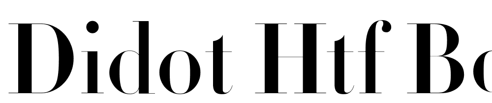 Didot-HTF-B96-Bold font family download free